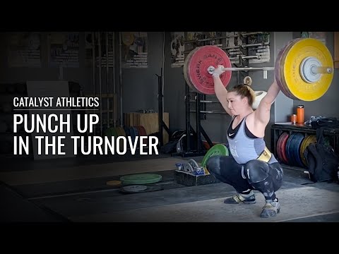 Punch up into the Snatch Turnover | Olympic Weightlifting Technique
