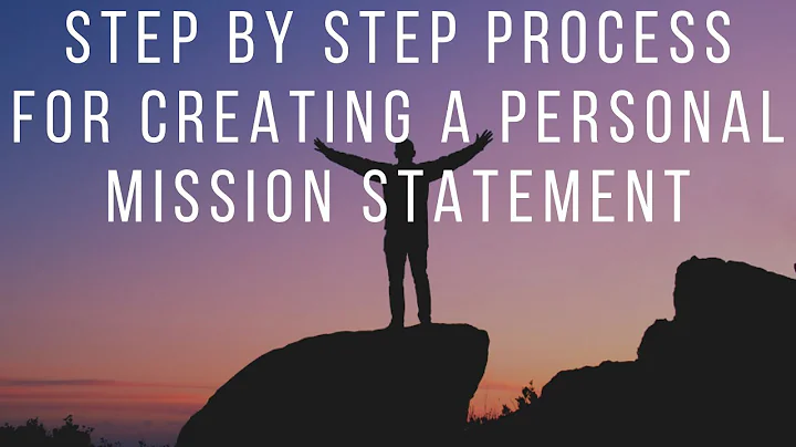 Craft Your Personal Mission Statement with This Step-by-Step Process
