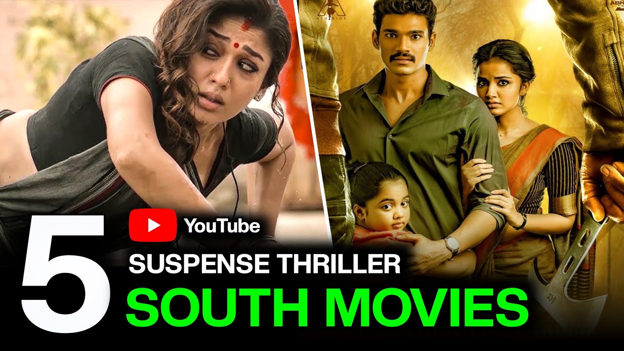 Top 5 South Indian Suspense Thriller Movies in Hindi 2025 | new south ...