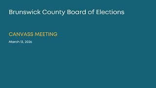3 13 2026 Canvass Meeting