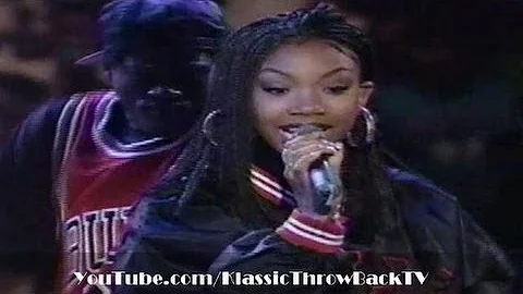 Brandy - "I Wanna Be Down" Live (1995)
