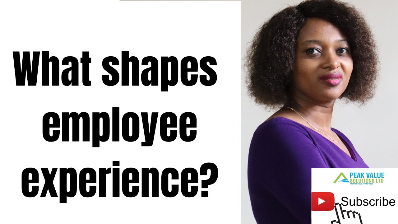 What shapes Employee Experience? - YouTube