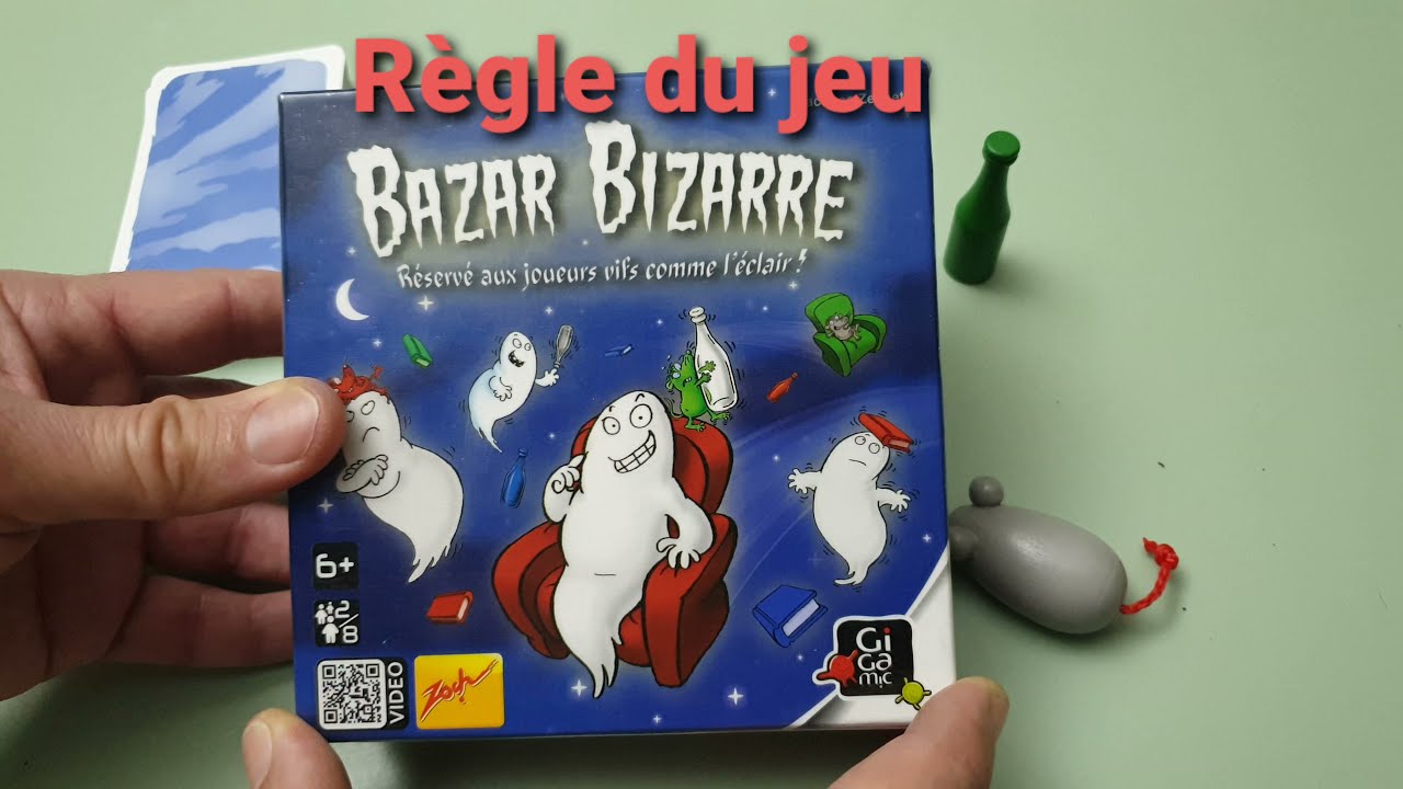 BAZAR BIZARRE règle du jeu en français présentée par la chaîne   expliquemoica 