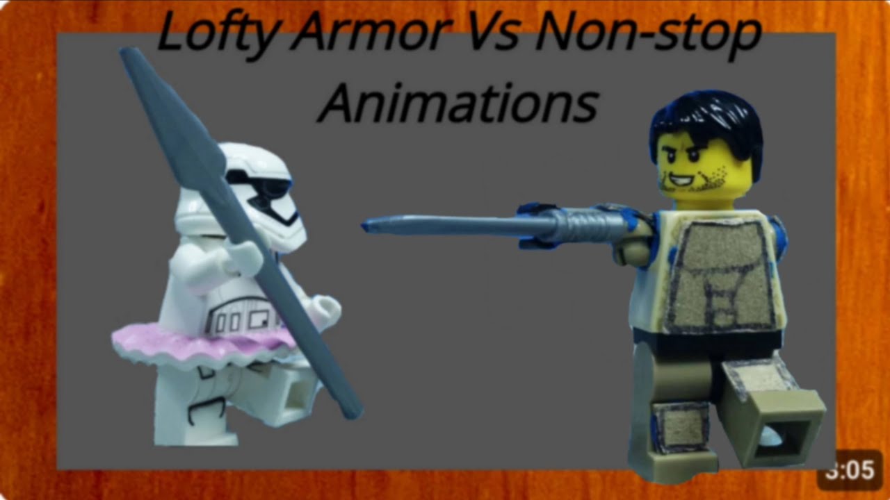 @nonstopanimations101 Vs @Loft_Studios Armor #epic#legostopmotion# ...