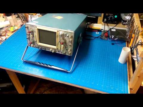 Vintage Oscilloscope Repair