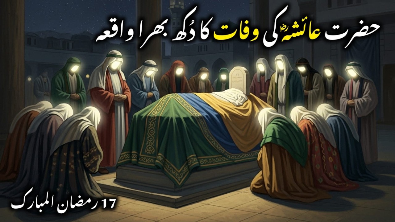 Hazrat Ayesha Ki Wafat KA Dardnak Waqia | Islamic Waqia | Hijab Echo