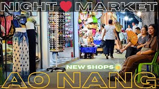 Download Lagu The Night Market Between Ao Nang \u0026 Noppharat Thara 🔥 New Upper Shops - Ao Nang Krabi Thailand MP3