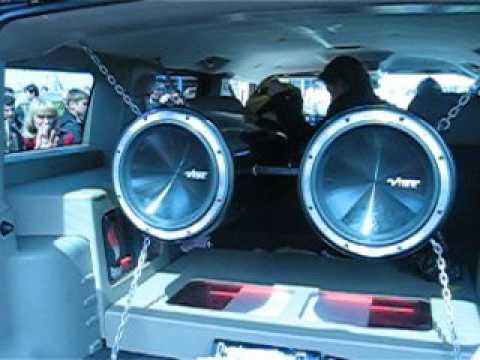 Hummer H 2 Автоакустика нереальная Моторошоу Минск 2007