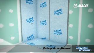 Membrane d'étancheité pour douche 15m douche à l'italienne Natte d' étanchéité