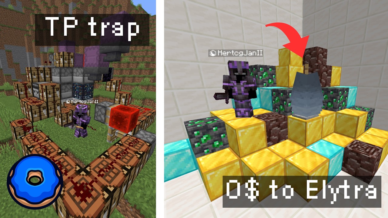 Scamming to an Elytra on the biggest minecraft server! - YouTube