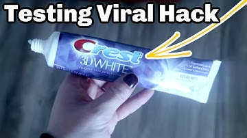 TOOTHPASTE TO REMOVE WATER STAINS | TESTING THIS VIRAL CLEANING HACK | TEACH ME HOW TO CLEAN