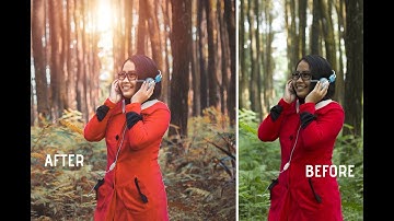 Photoshop CC Tutorial || Summer Sunset Color Effect