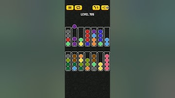 Ball Sort Puzzle Level 705