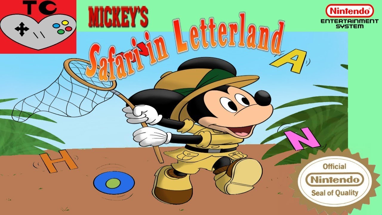 mickey's safari in letterland