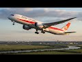 Japan Airlines Boeing 787- 9 dream liner. Take off. Taxi. start up. 