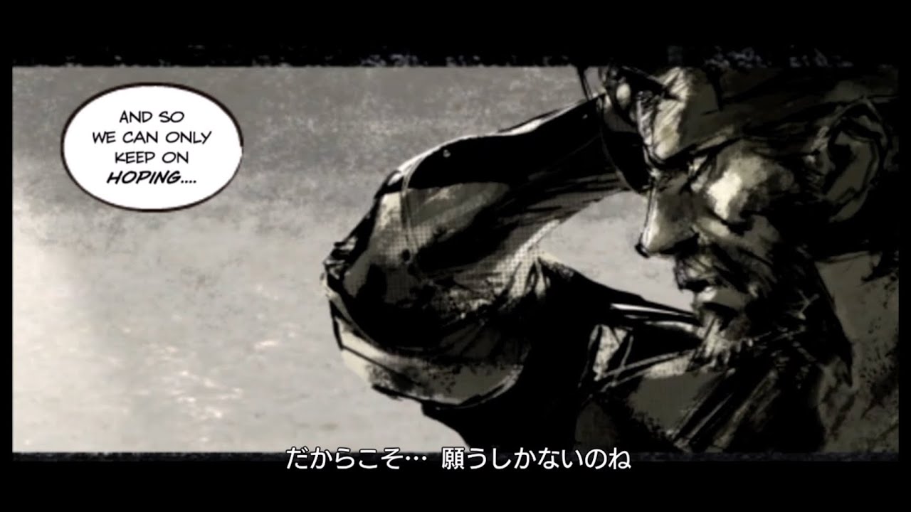 Metal Gear Solid Peace Walker Act 4 ストーリーダイジェスト Part 16 ザ ボスの唄 Youtube