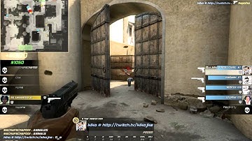 kiko ace on pistol round CSGO