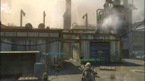 Call Of Duty Black Ops Amazing tomahawk kill across map