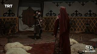 Ertugrul bey halima sultan hug scene in urdu | season 3