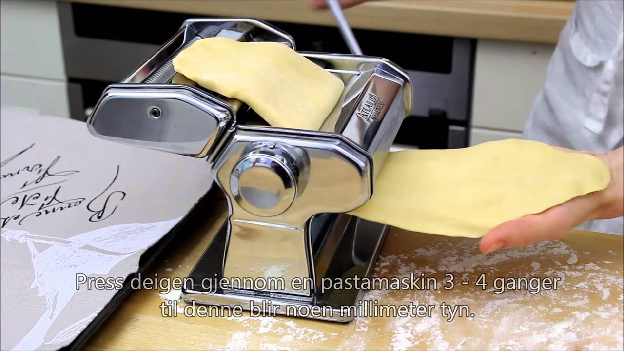 Hjemmelaget pasta tagliatelle