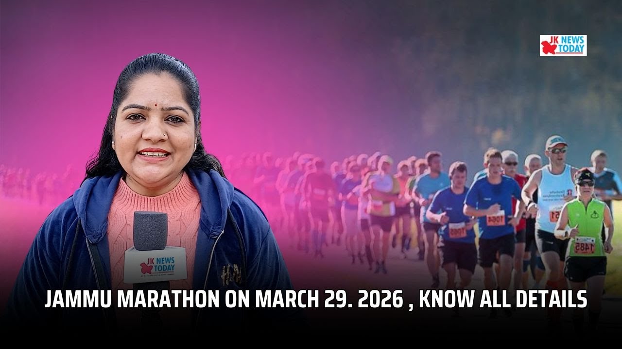 Jammu Marathon on March 29. 2026 , know all details | JK News Today