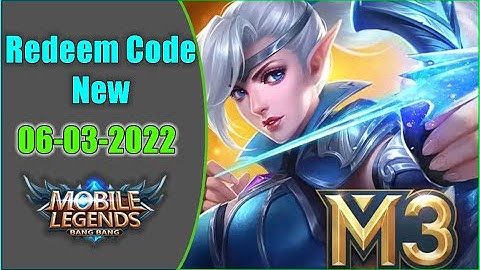 mobile legends New redeem codes 2022 - mlbb codes March 2022 redeem code game