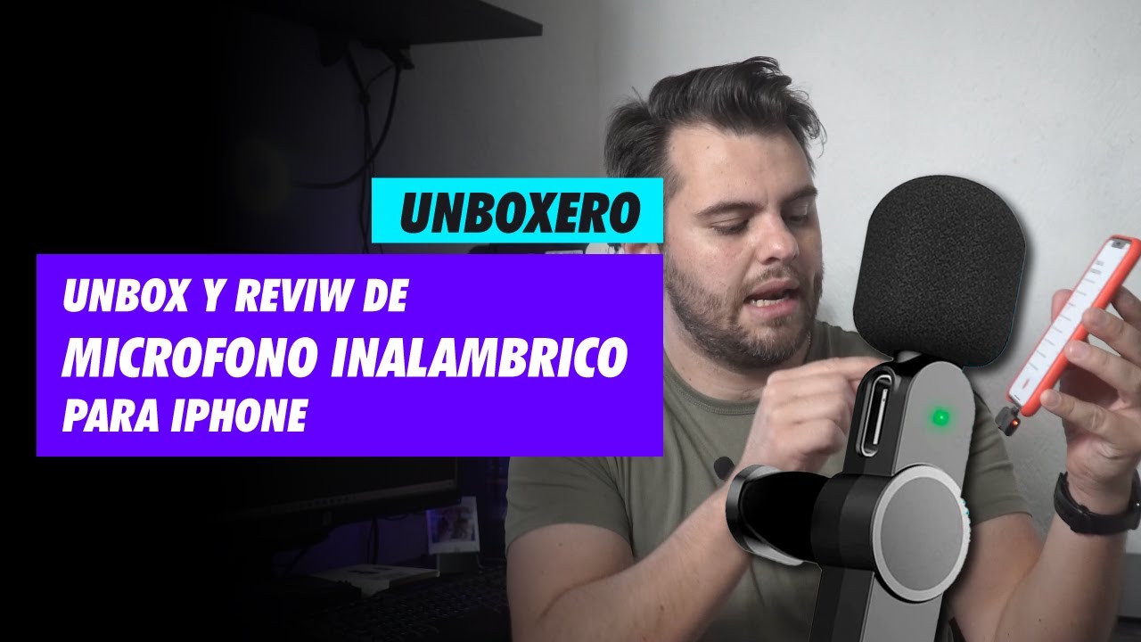 Review: Micrófono inalámbrico para #iphone 