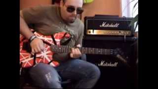 Video thumbnail of "D o k k e n - Breaking The Chais//Guitar Solo Cover by Nono / EVH 5150 Kramer Focus 1000 Guitar"