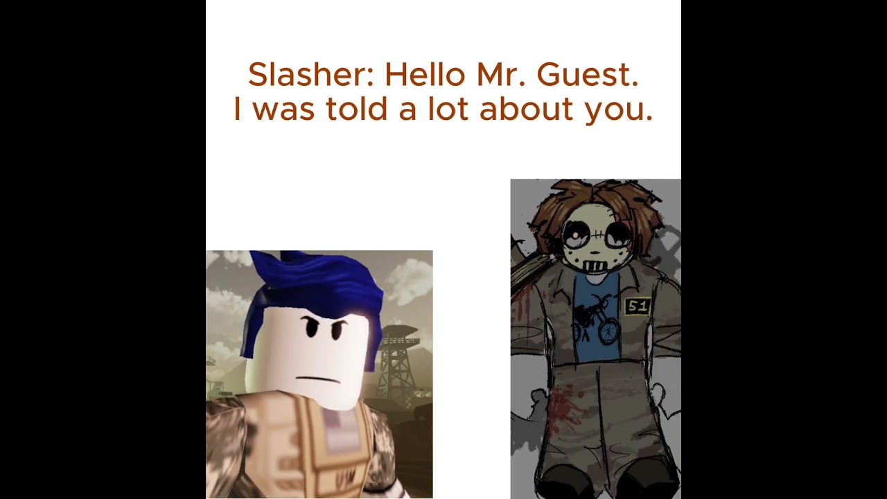 Guest 1337 meets Slasher | WARNING: SENSITIVE CONTENT