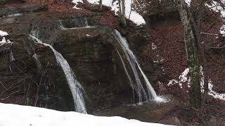 Головкинские водопады зимой