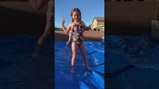 Trampoline Fun Slip And Slide