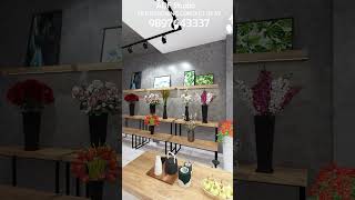 Flower Shop Design | Gift Shop Interior Design ideas #shopinteriordesign