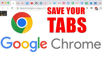 How To Backup *UNLIMITED* Browser Tabs | Google Chrome Windows 10 Save RAM BEST