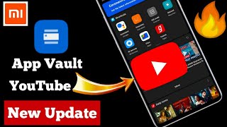 Miui App vault new update 2020|Miui 11 system app updates| App vault Youtube card music & news card