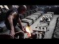 Sunset Foundry visit (Cast Iron pour)