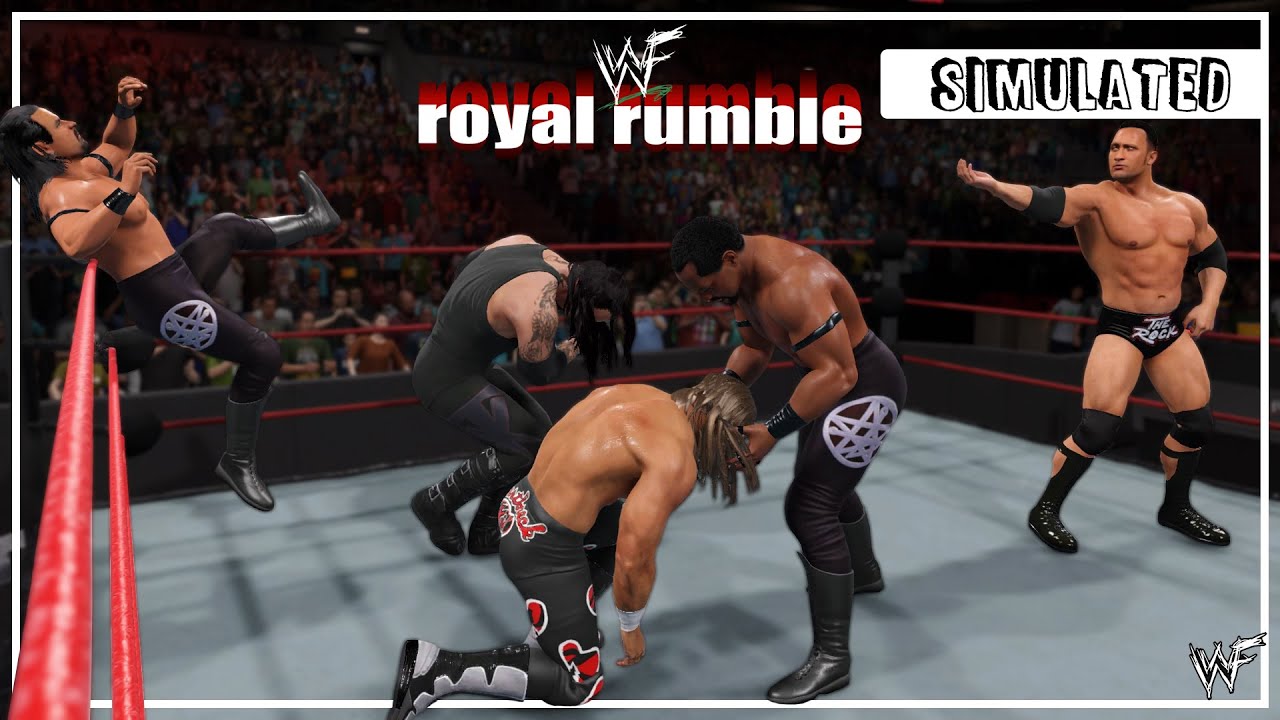 [Simulated] WWF Attitude Era Rumble (Royal Rumble #37) - YouTube