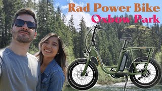 Kyle & Noon ride Rad Power Bikes at Oxbow Park