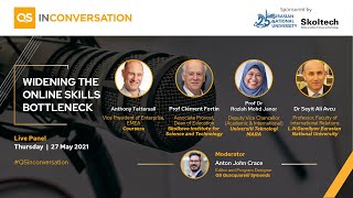Widening the Online Skills Bottleneck | QS In Conversation Live Panel