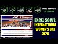 Excel Solve: International Women's Day 2026 (Local Chapter Collab / Excel Esports UK 2026, Round 1)