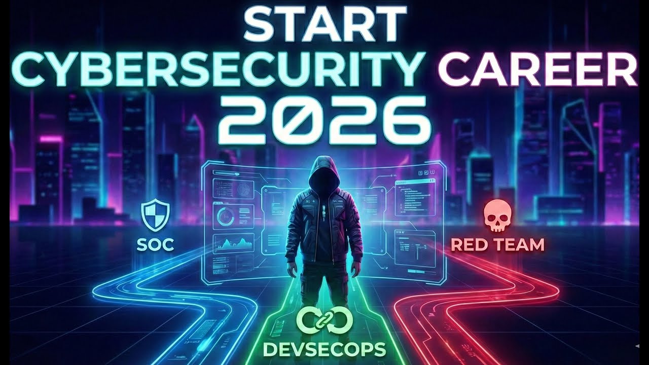 Как начать карьеру в сфере кибербезопасности в 2026 году | SOC, DevSecOps, Red Team