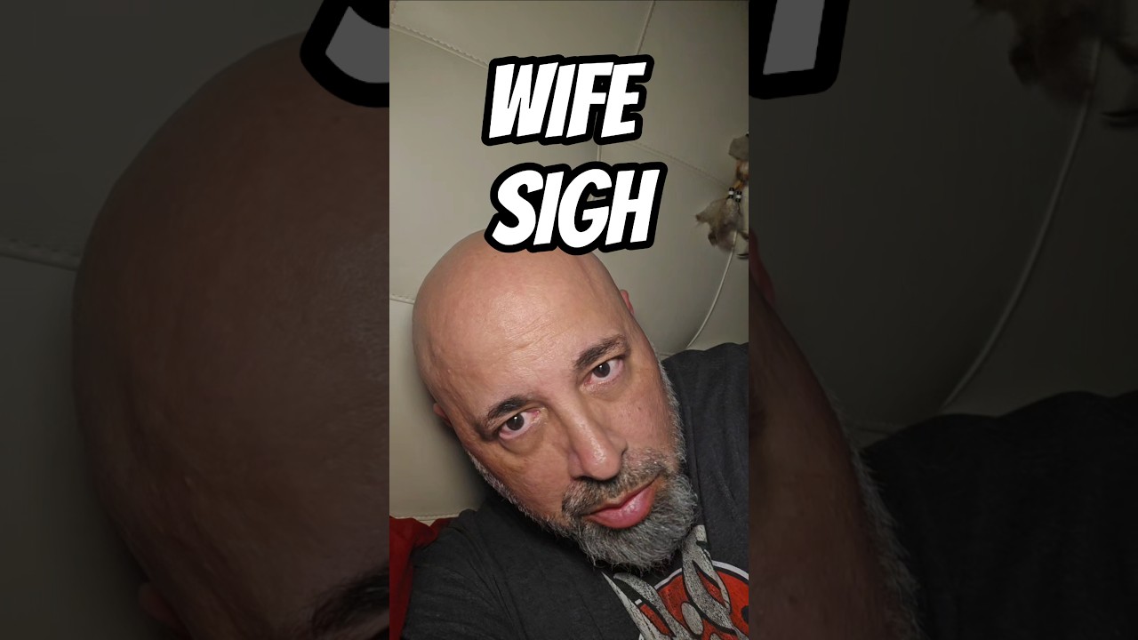 WIFE SIGH #marriage #couple #marriagehumor #danregancomedy