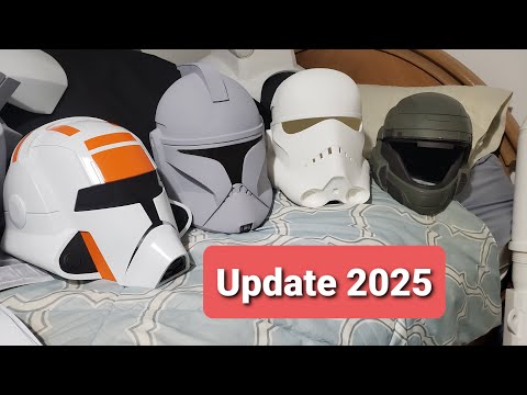 [ 2025 Channel Update ] 3D printed Clone Trooper / Republic Trooper / Master Chief Costumes Progress