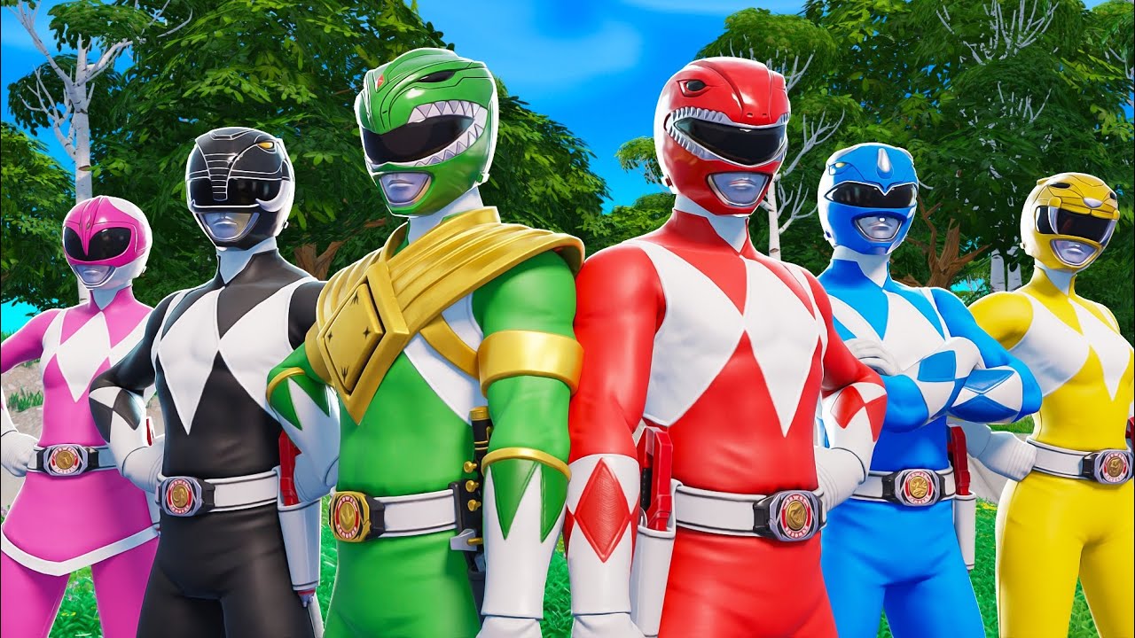 Fortnite Roleplay POWER RANGERS! #2 (A Fortnite Short Film)