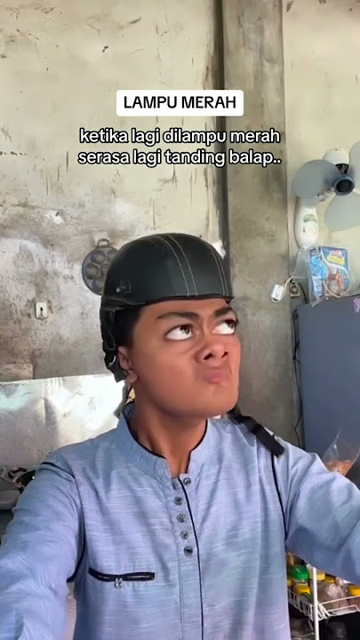 KETIKA LAGI DI LAMPU MERAH SERASA LAGI TANDING BALAP! 😡 #sadjoni