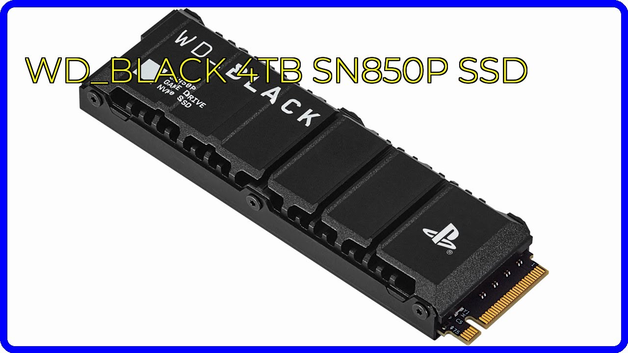 新品未開封品　Sandisk WD SN850P 4TB SSD Amazon.com: WD_BLACK 4TB SN850P NVMe M.2 SSD Officially Licensed