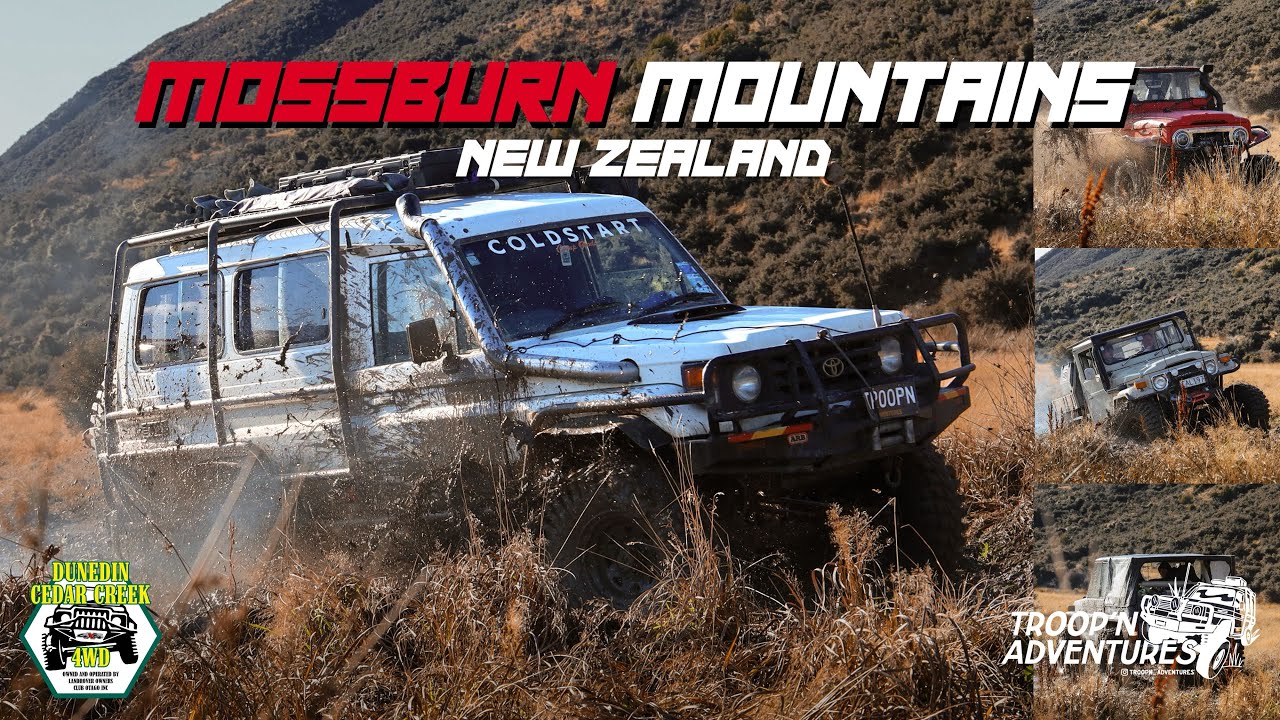 Mossburn Mountains, New Zealand 4wd