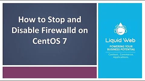 Como desabilitar o firewall no CentOS 7?