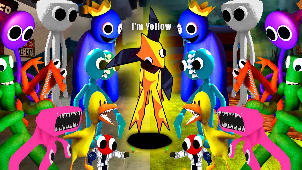 twice as many rainbow friends, but Yellow here run run friday