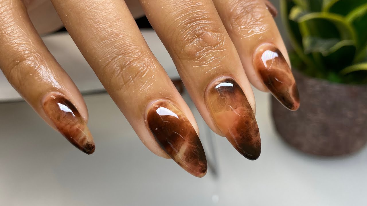 1. Tortoise Shell Nail Art Tutorial - wide 5