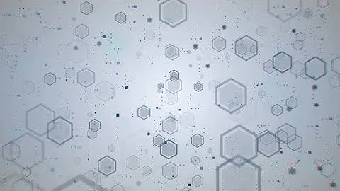 Hexagons Digital Background Stock Motion Graphics